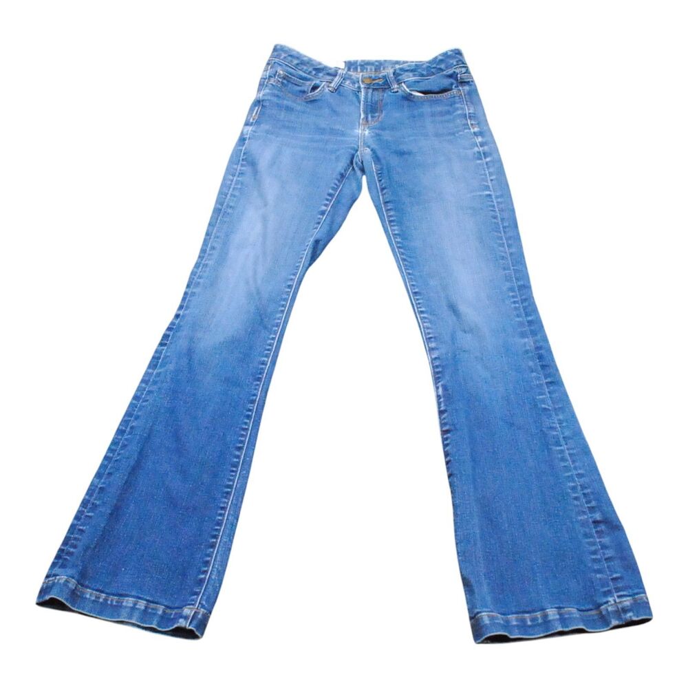 Gap 1969 Mid-Rise Long & Lean Bootcut Denim Jeans Women's Size 27 L